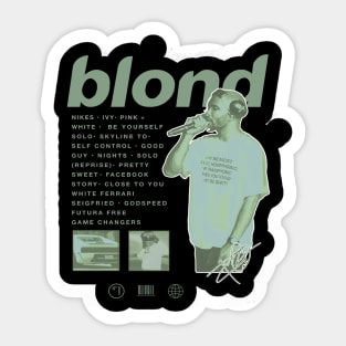 Frank Ocean Blond Sticker